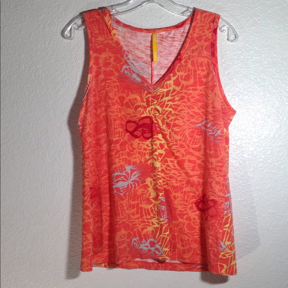 FINAL MARKDOWN Ladies' LOLË Sleeveless V-Neck T-Shirt (M)